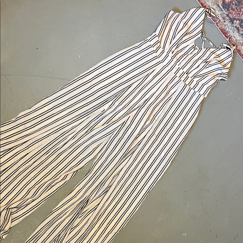 Striped Women's Jumpsuit